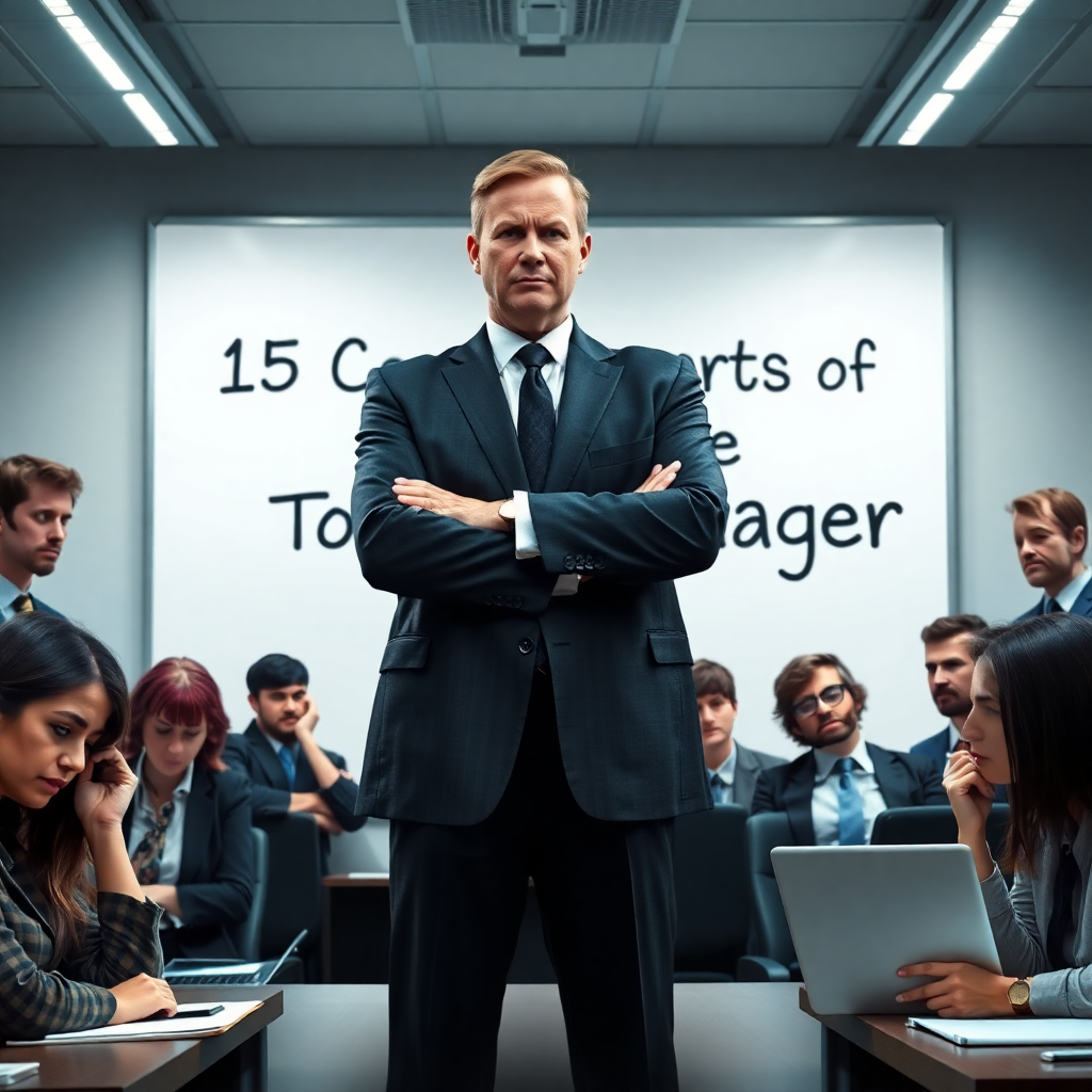 les 15 commandements du manager toxique