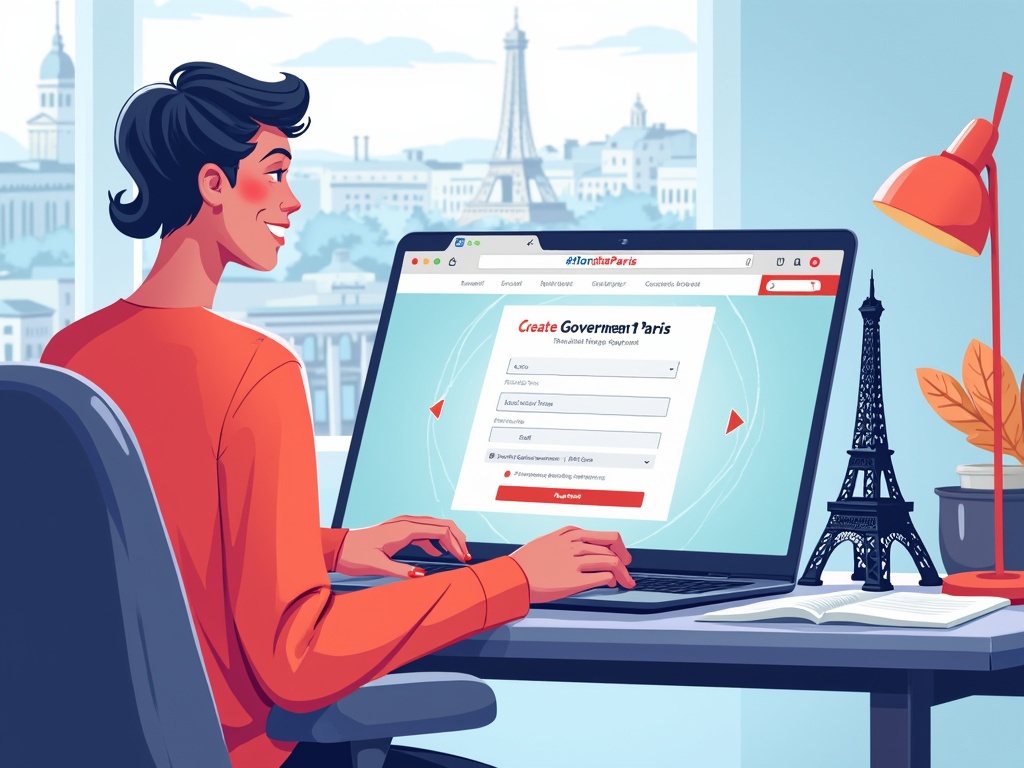 intraparis créer un compte