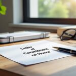 découvrez un modèle de lettre d'engagement sur l'honneur accompagné de conseils pratiques pour bien la rédiger et assurer sa validité.