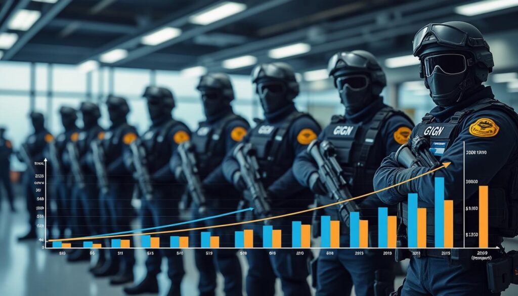 découvrez combien gagne un membre du gign selon son grade et son ancienneté. analyse détaillée des salaires et des évolutions de carrière au sein de cette unité d’élite.